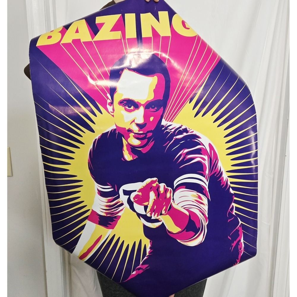 The Big Bang Theory Sheldon Bazinga 14x22 Poster #1533 New Sealed